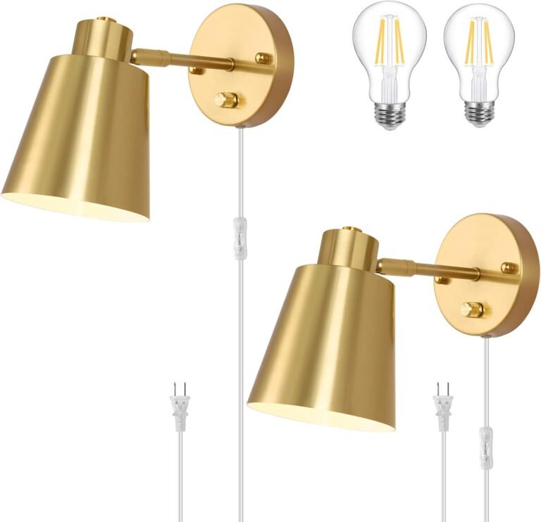 wall-mounted sconces