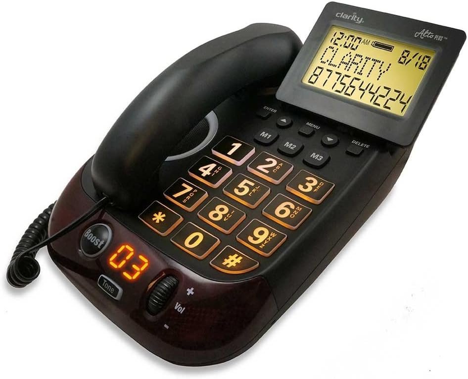 ergonomic amplified phones