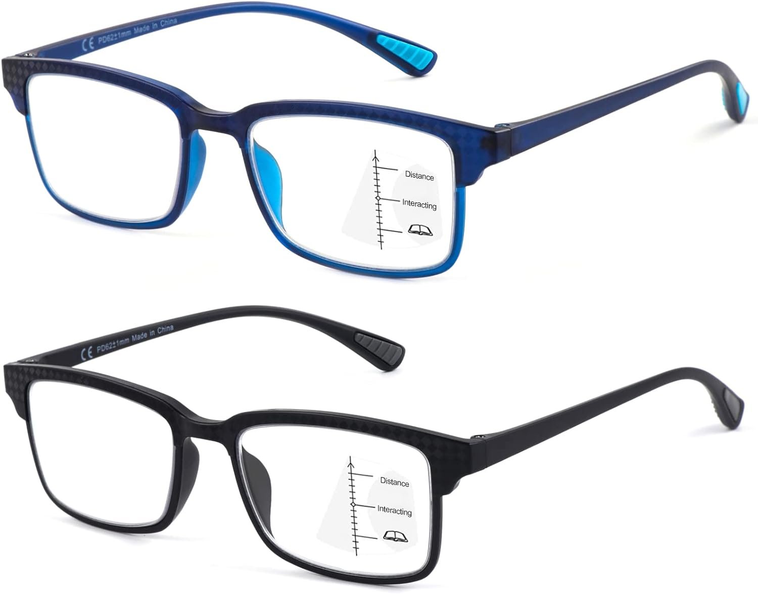 senior reading glasses with anti-reflective coating