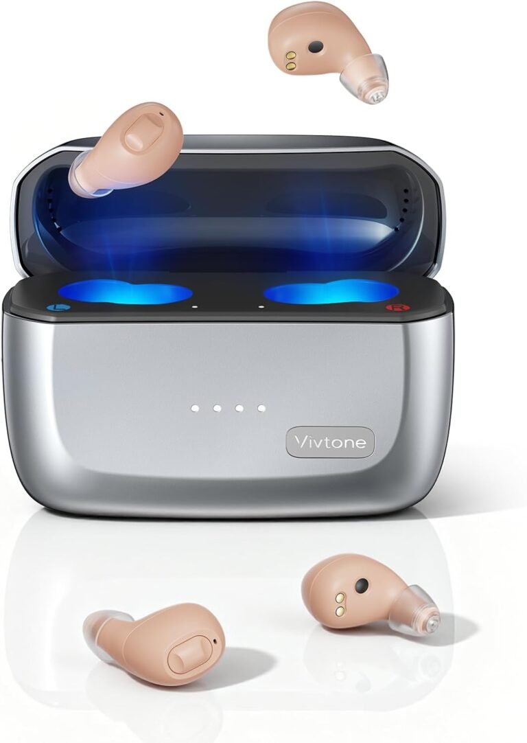 SyncTune Bluetooth Hearing Aids, Rechargeable OTC Hearing Ai...