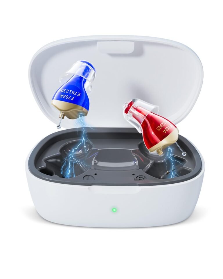 Hearing Aids for Seniors Rechargeable Invisible In The Ear D...