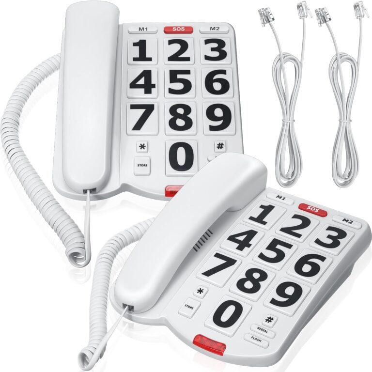 battery-operated amplified phones