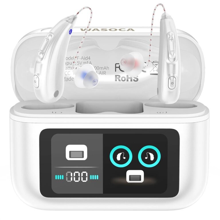 Hearing Aids for Seniors,Hearing Aids with Bluetooth,Recharg...