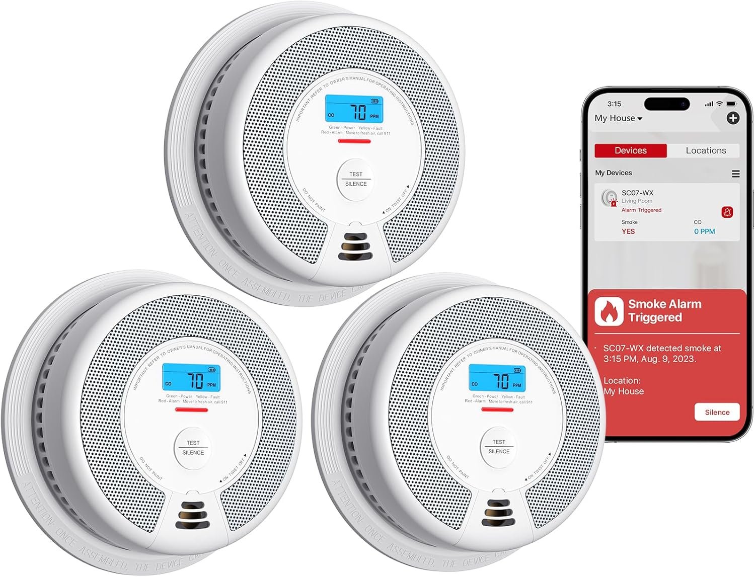 smart smoke detectors