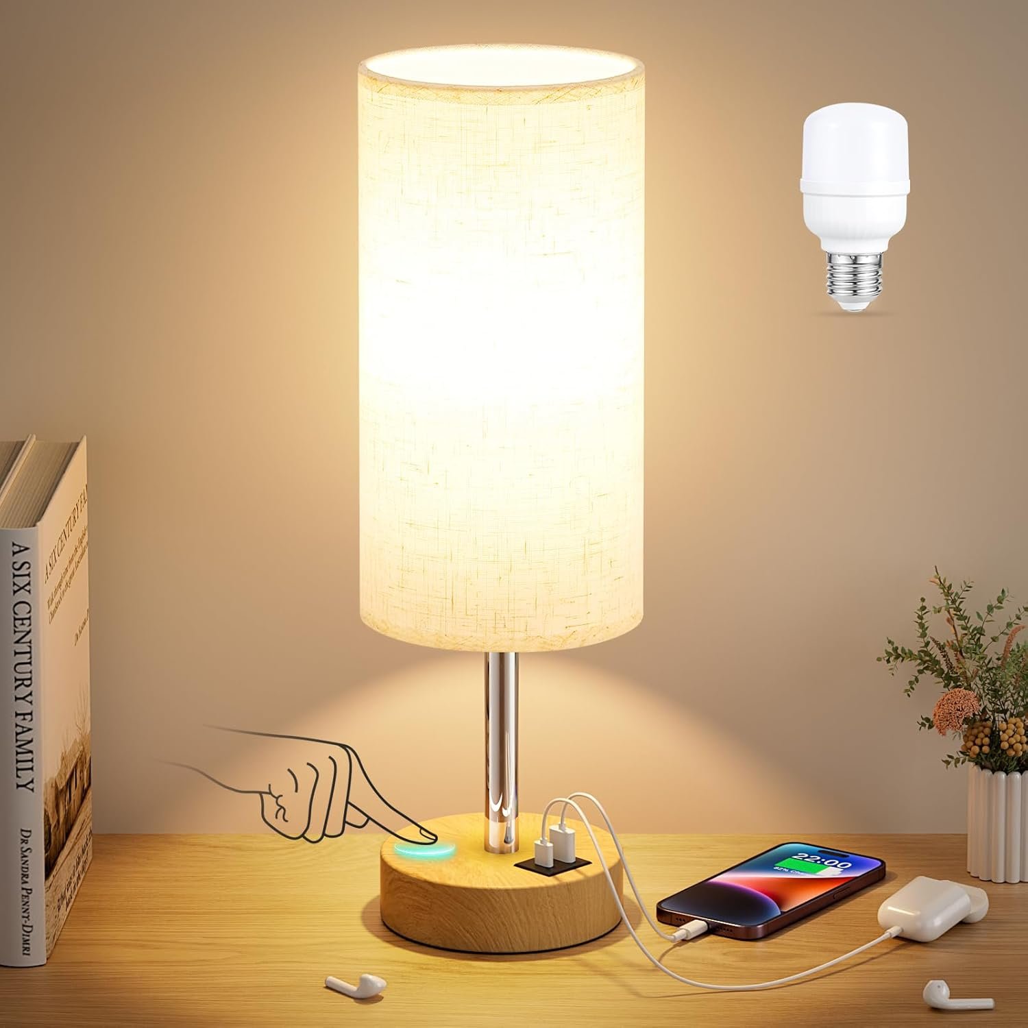 table lamps with USB ports