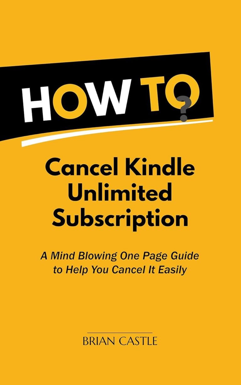 Kindle unlimited subscription