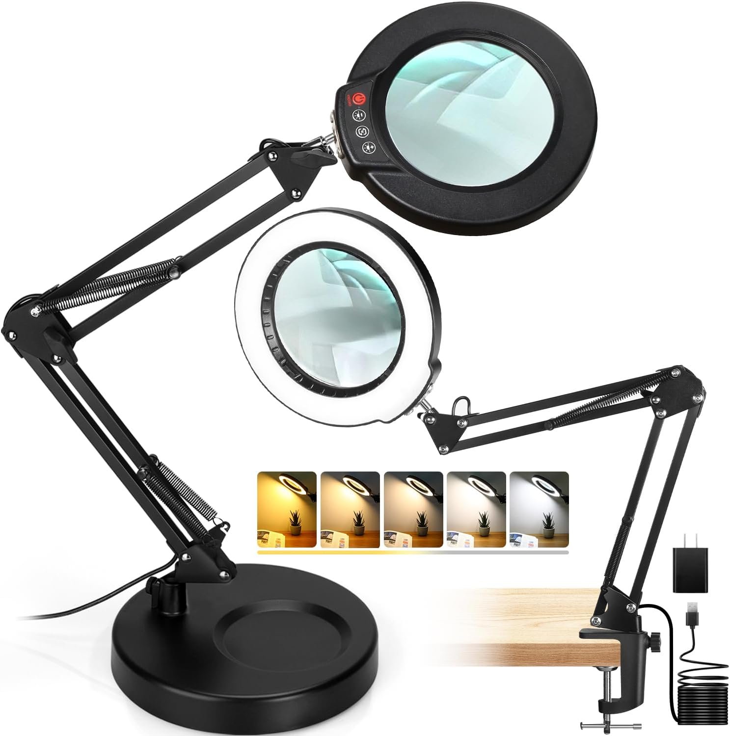 illuminated magnifiers