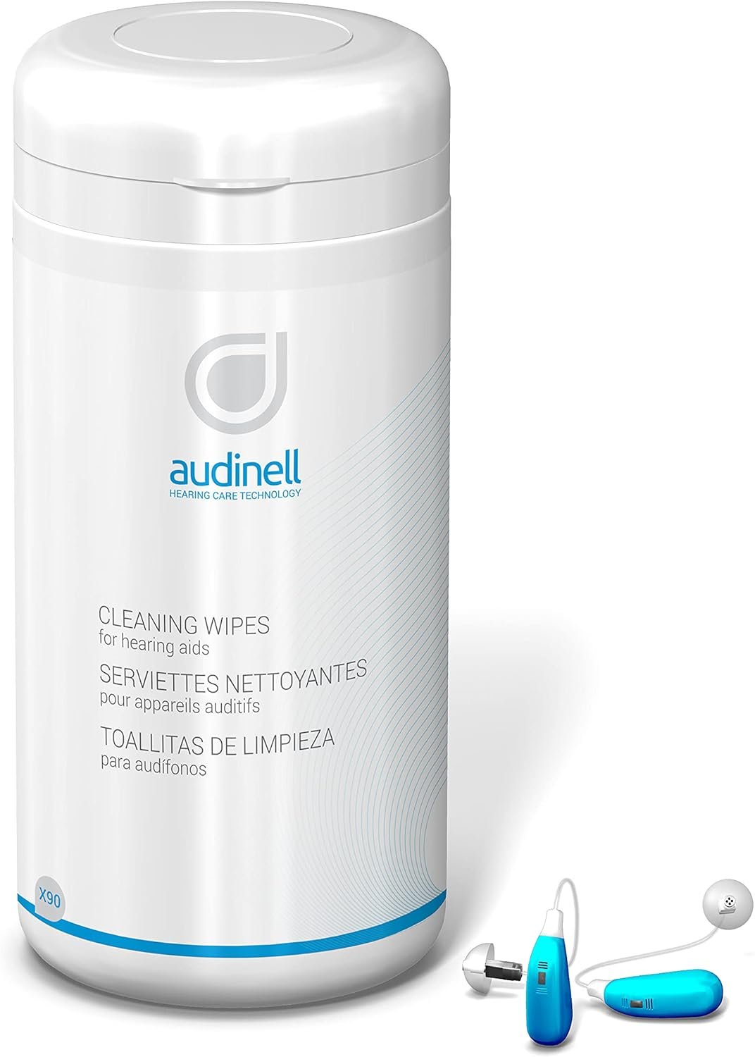 Cleaning Wipes | 90 Wipe Canister | Alcohol Free | Dissolves...