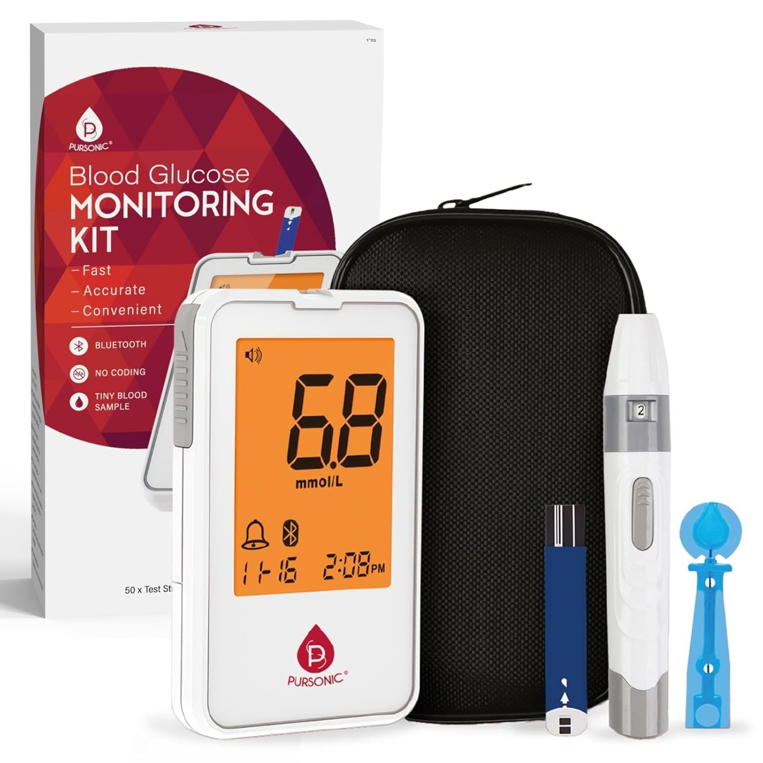 glucometers with Bluetooth
