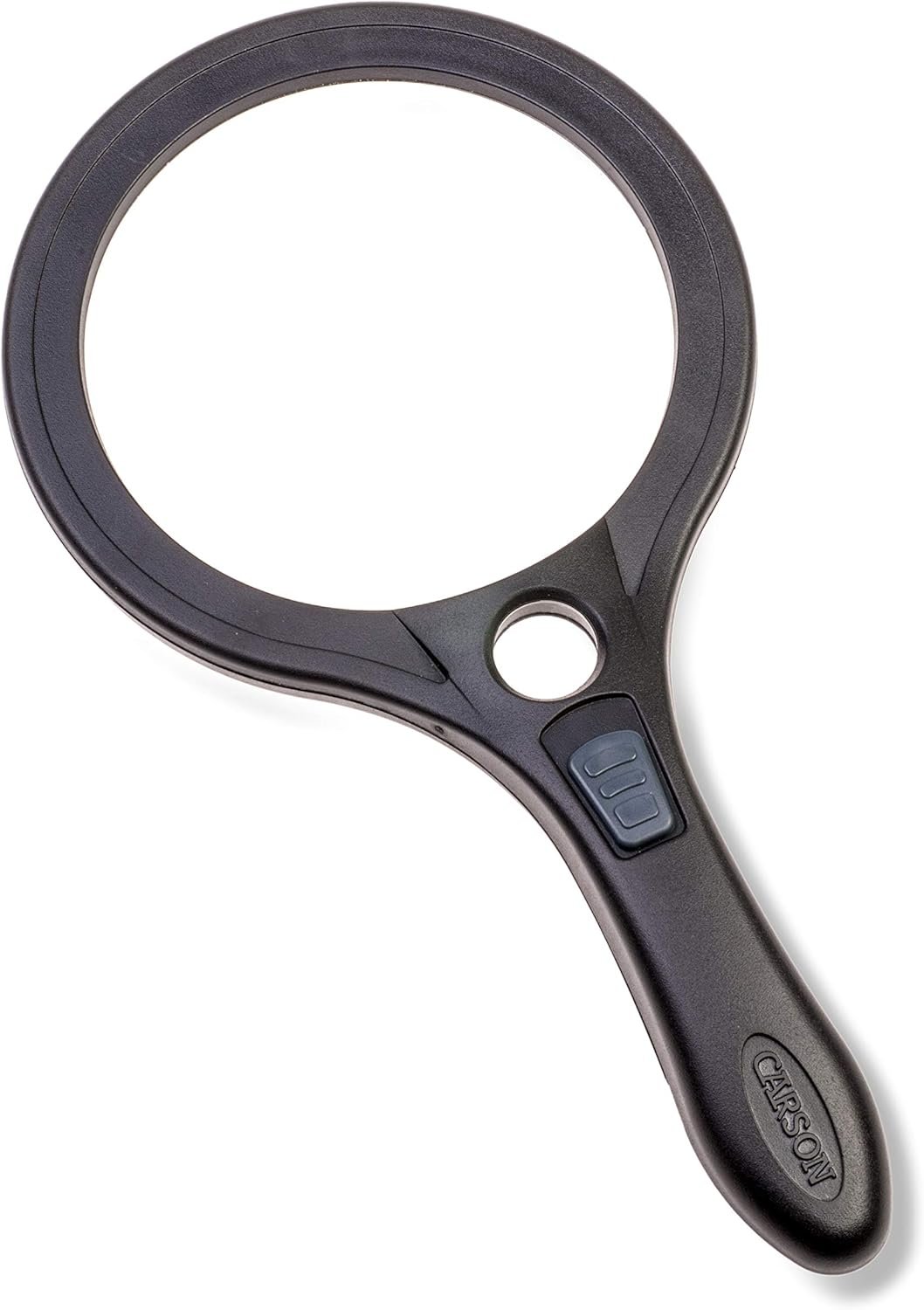 magnifying glass with light