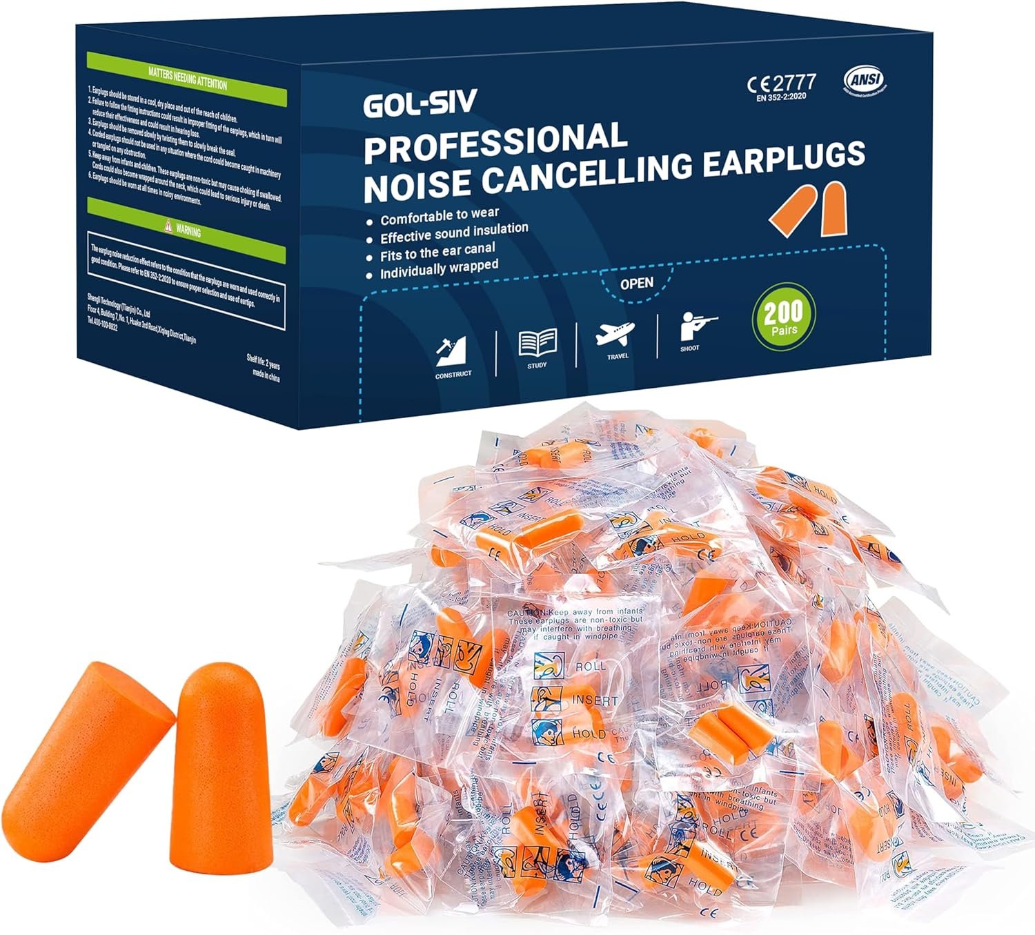 foam earplugs