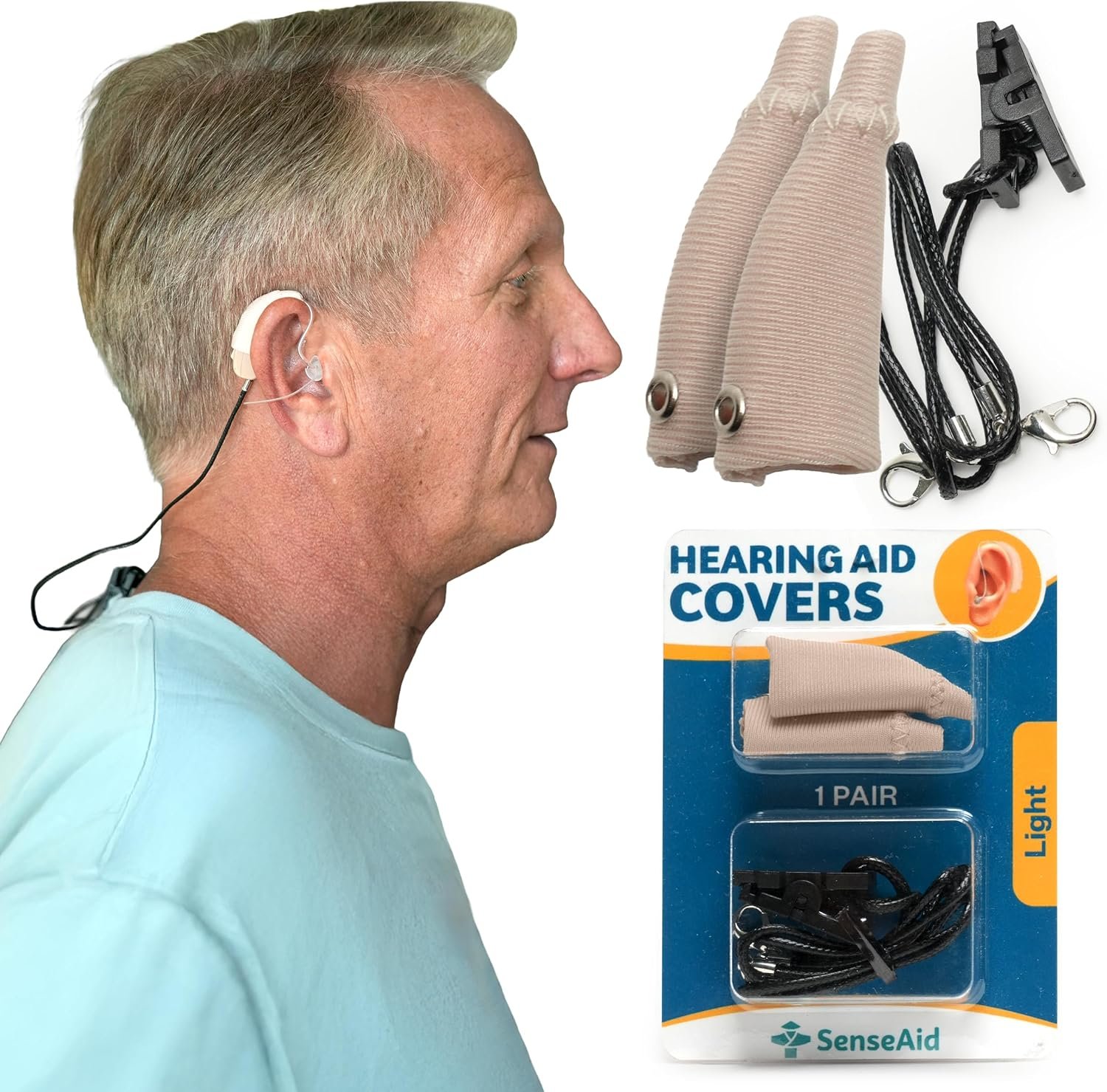 Hearing Aid Covers | #1 Hearing Aid Accessories Includes Wat...