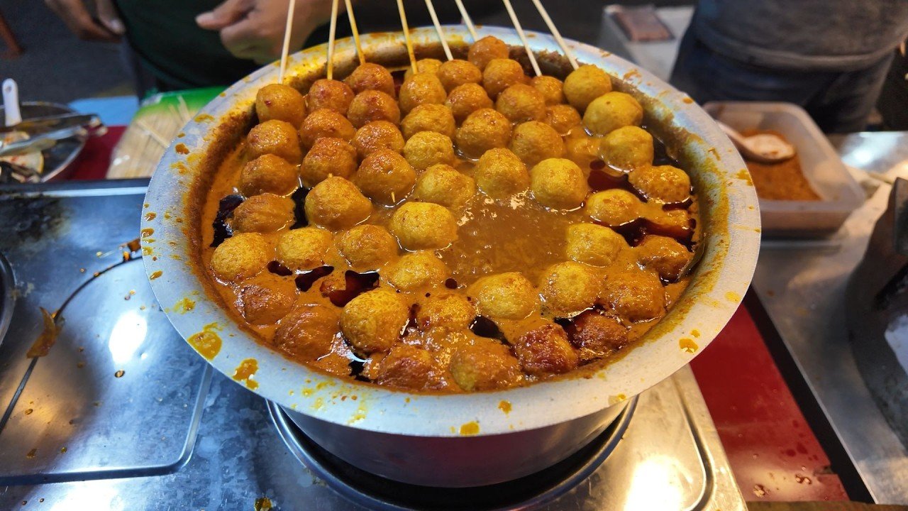 Travel and food Street food