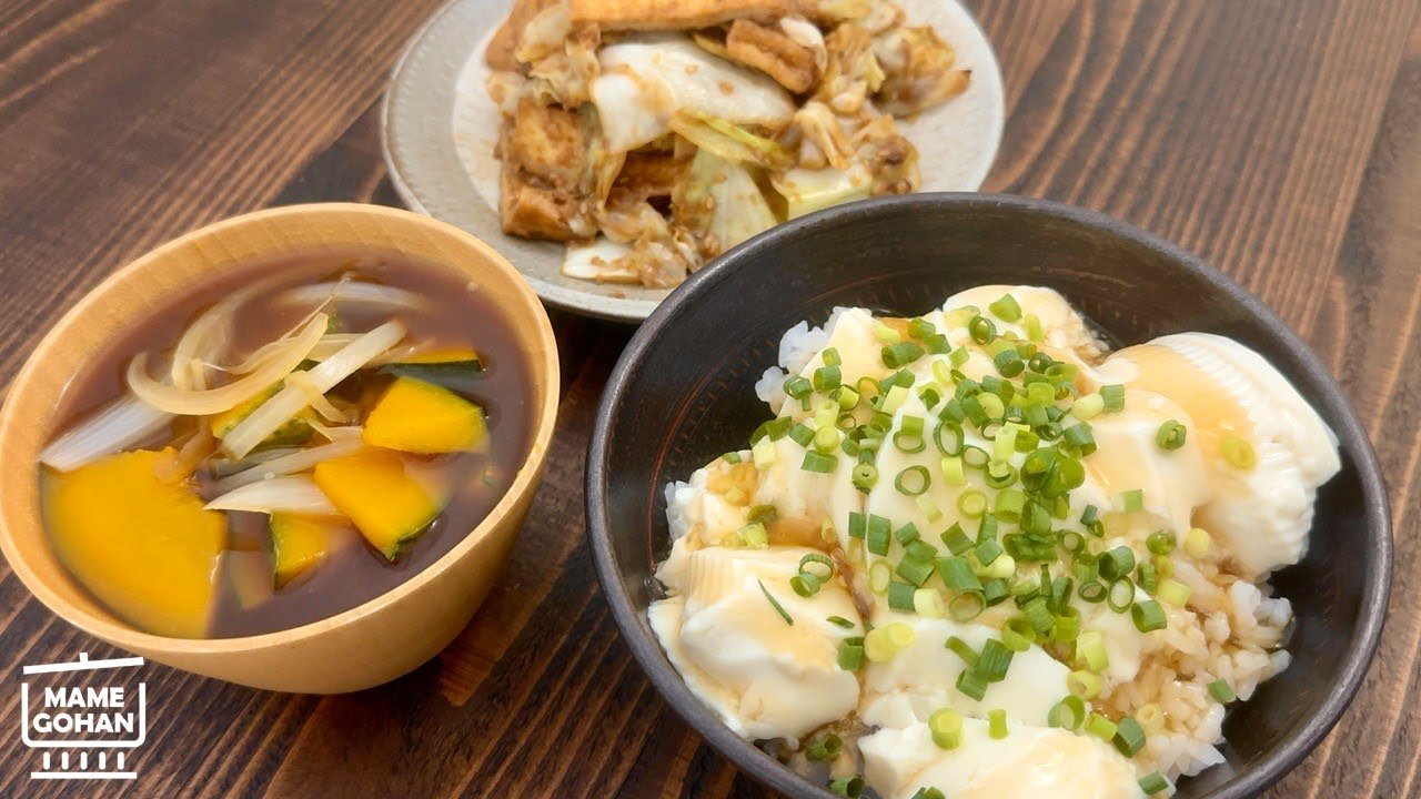 Chinese Food Fried Tofu