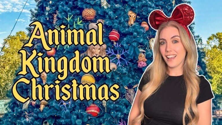 Christmas at Disney’s Animal Kingdom!