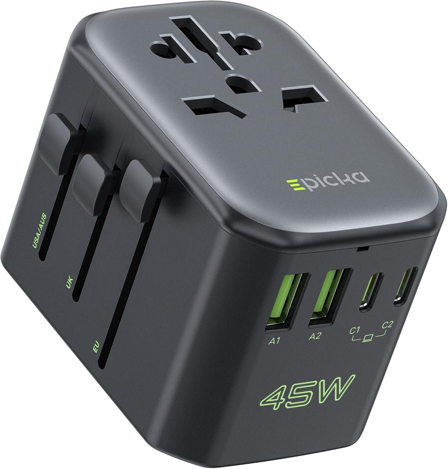 Universal travel adapter for cruise