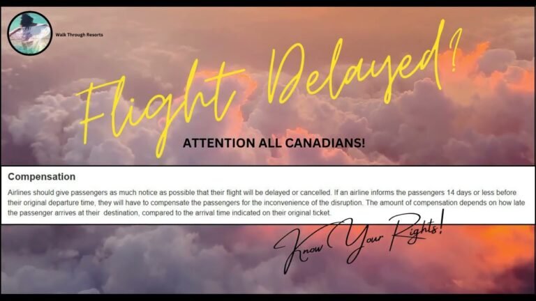 Airplane travel: Flight Delay Compensation