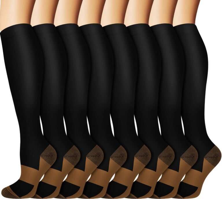 Compression socks for flying