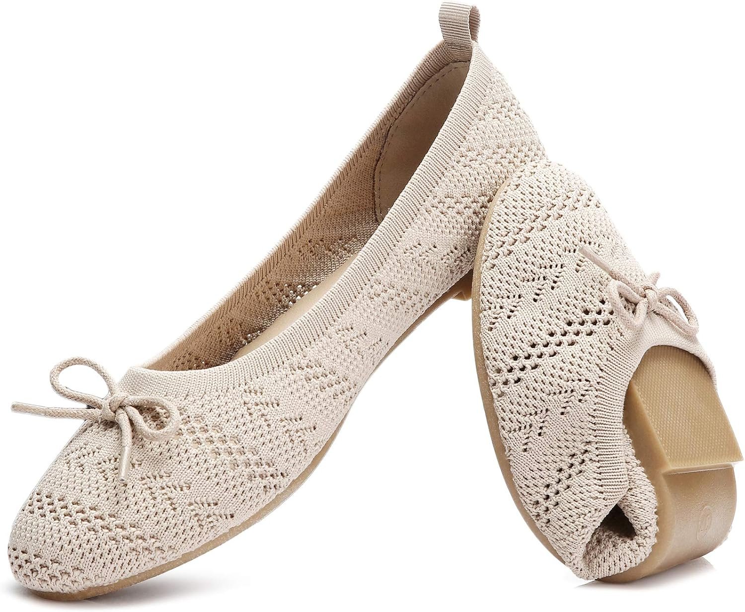 Packable travel flats