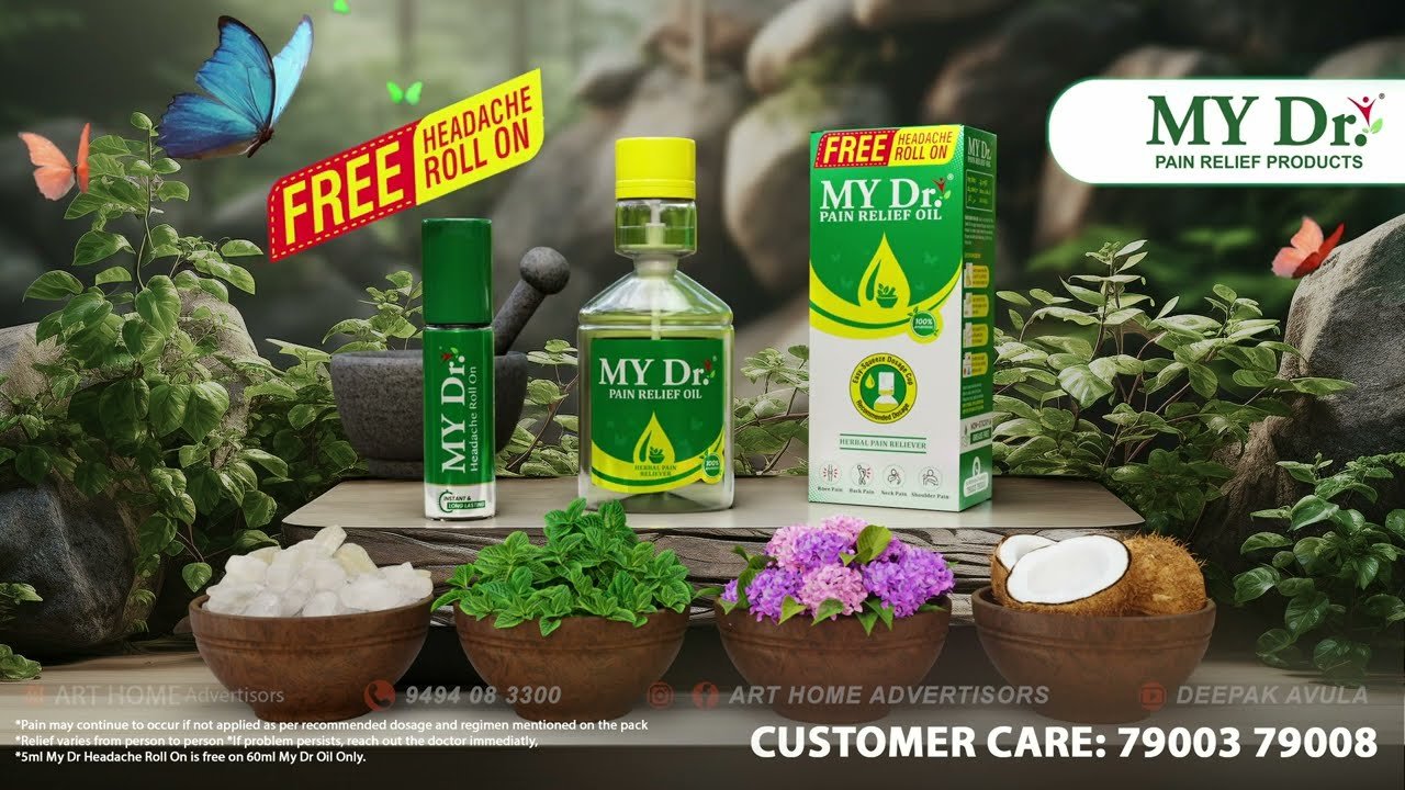 Knee pain relief oils