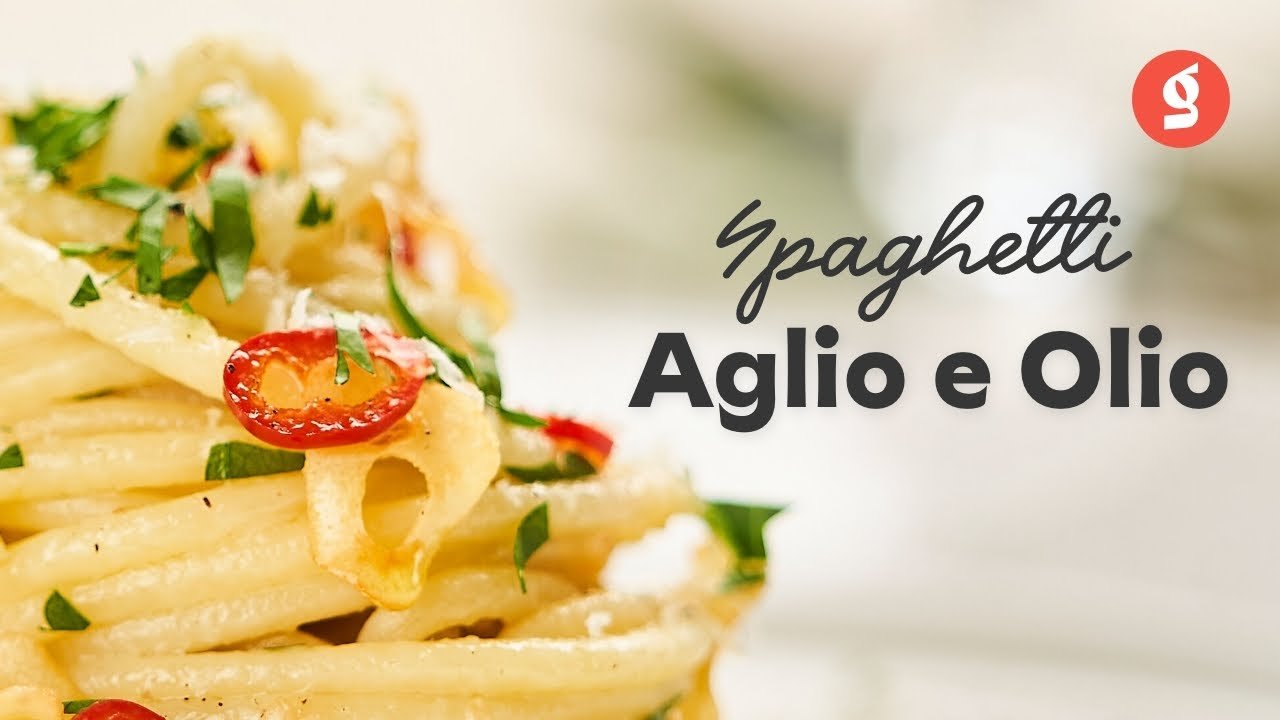 Italian Food Spaghetti Aglio e Olio