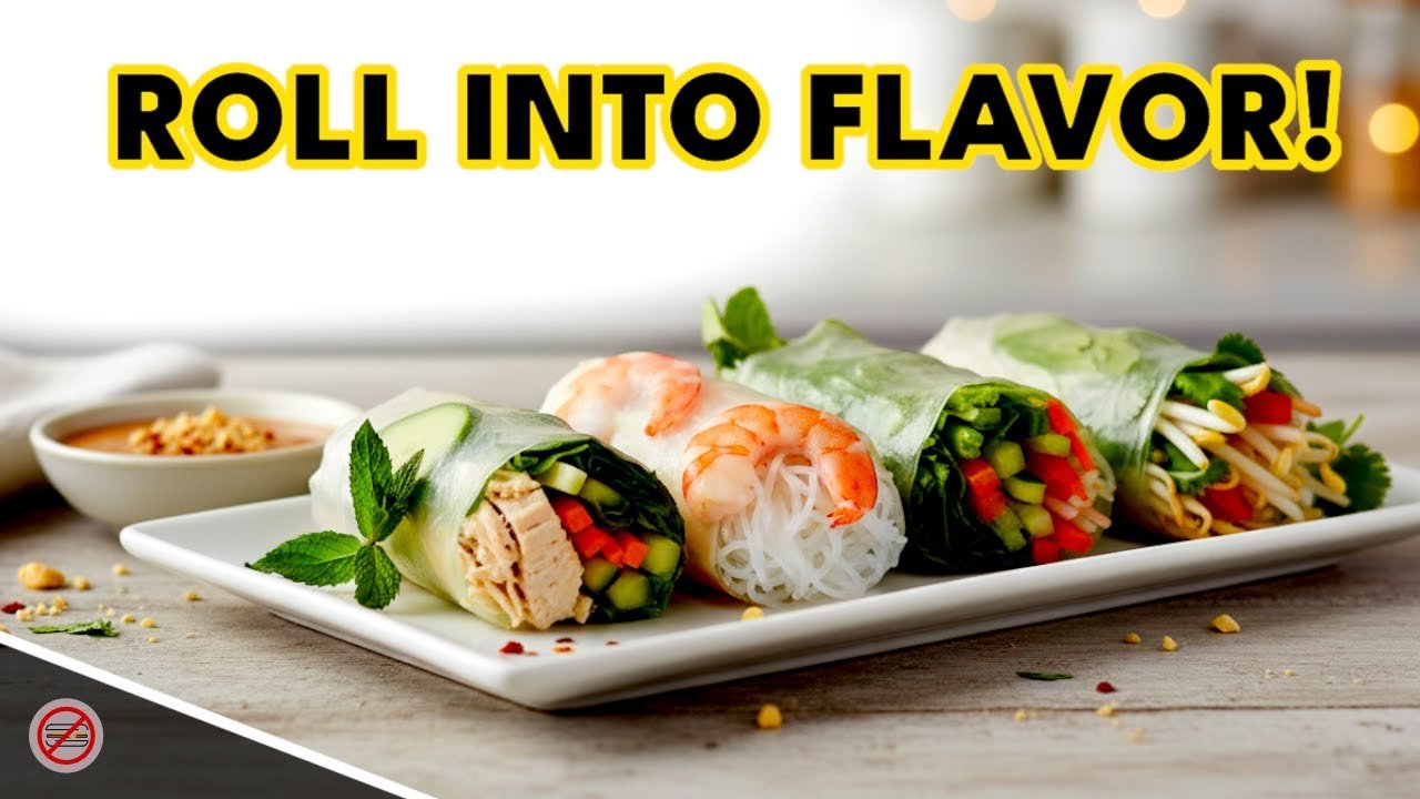 Chinese Food Spring Rolls