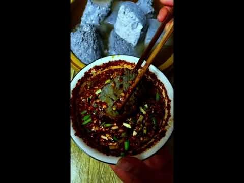 Chinese Food Chili Oil Noodles