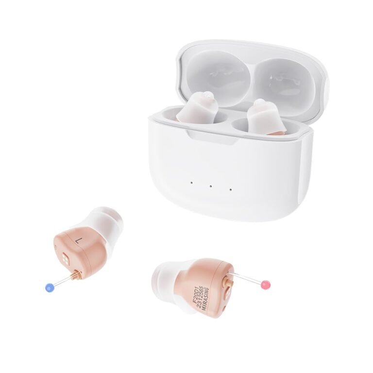 Invisible Hearing Aids, Mirasing CIC Digital Rechargeable He...