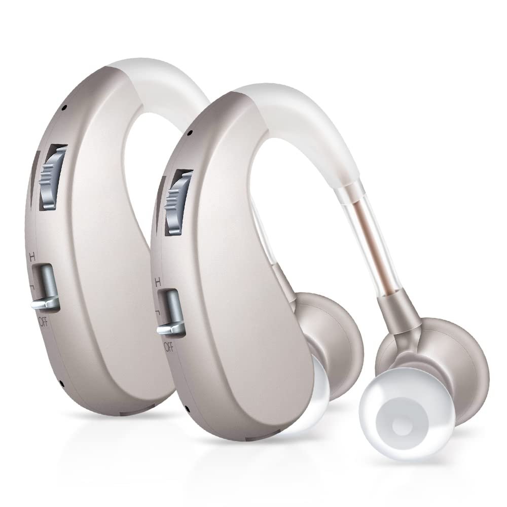 Britzgo Hearing Aids with Noise Cancelling,Rechargeable Soun...