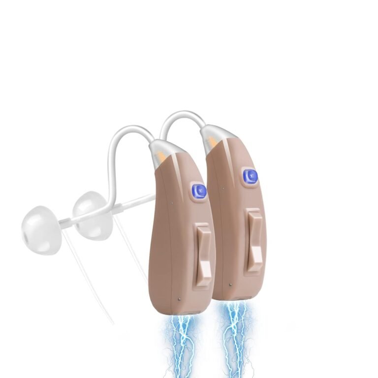 Banglijian Rechargeable Hearing Aids for Seniors, Digital No...