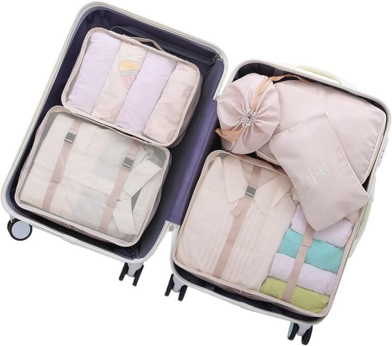 Luggage organizer packing cubes