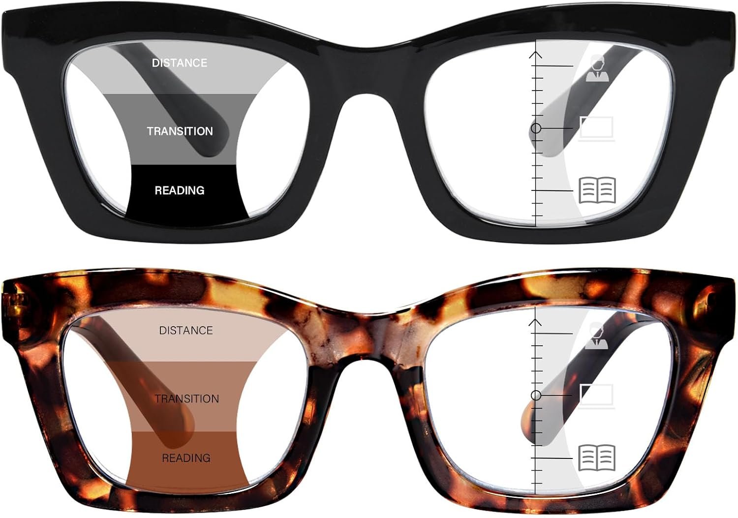 progressive reading glasses for women