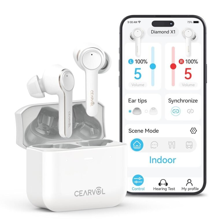 Diamond X1 OTC Hearing Aids with Bluetooth Rechargeable App ...