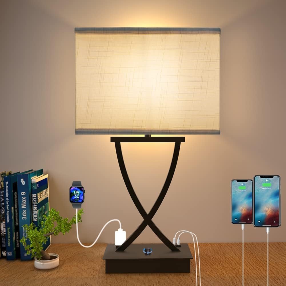 table lamps with USB ports