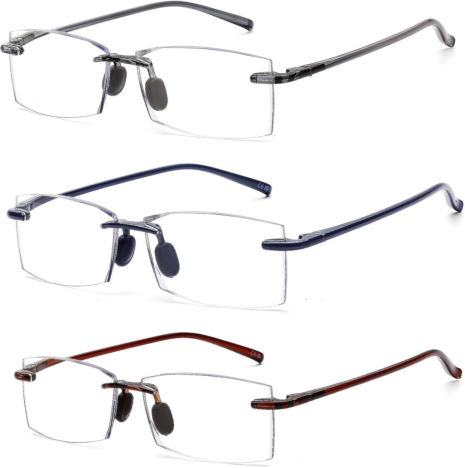 senior reading glasses with anti-reflective coating
