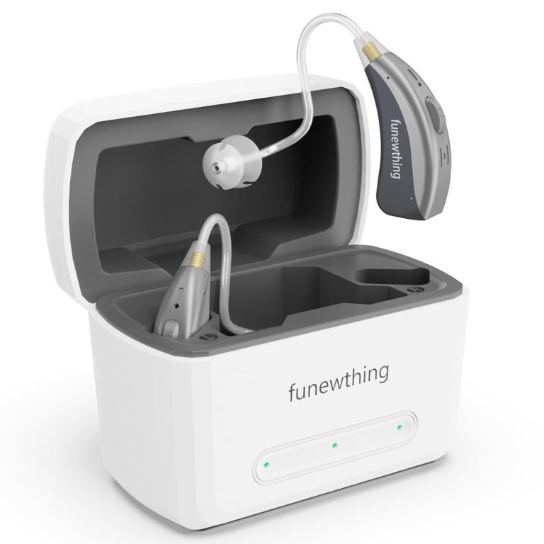 Rechargeable Hearing Aids with Digital Noise Cancellation, L...