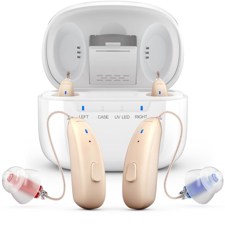 Behind The EarHearing Aids for Seniors Rechargeable 16 Cha...