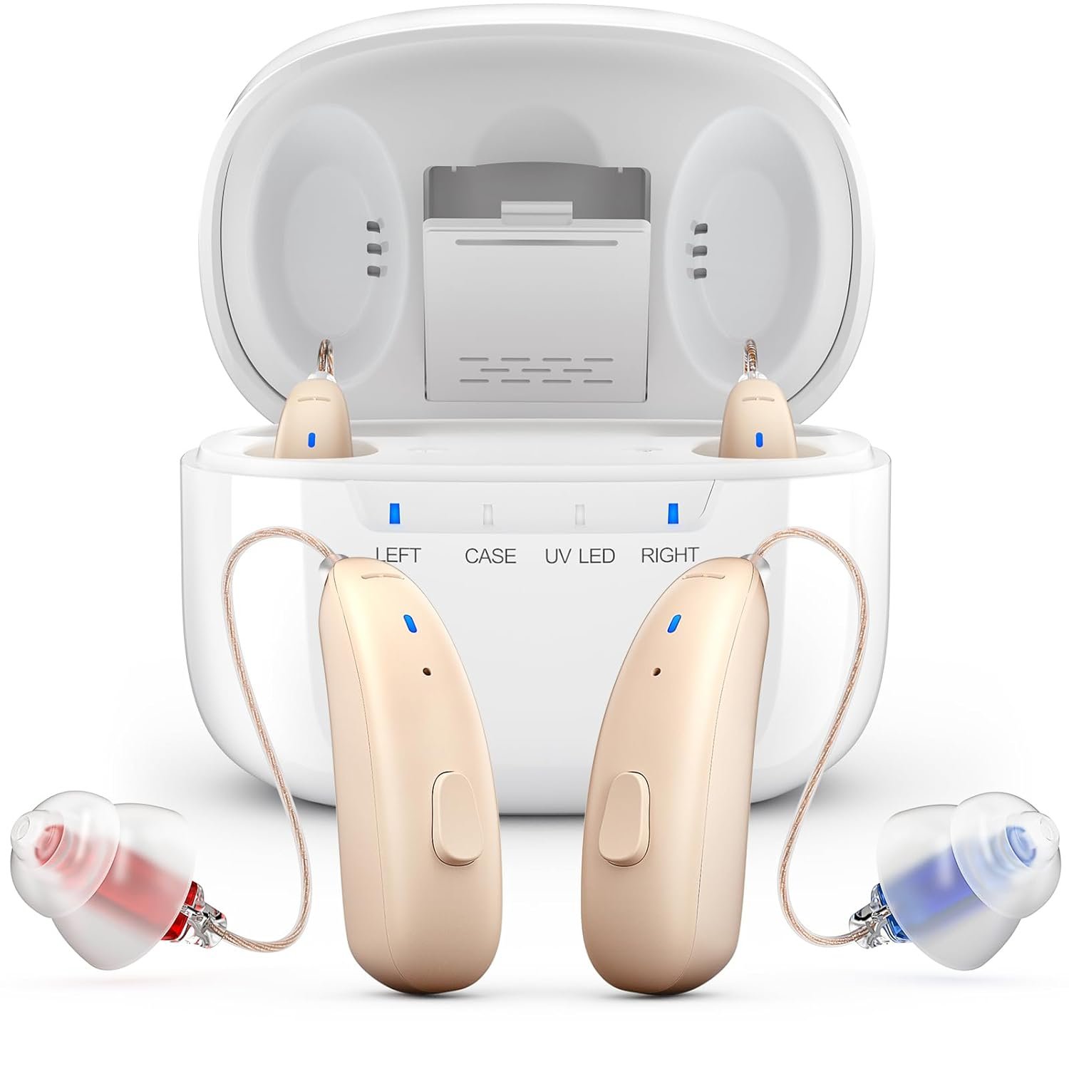 Behind The EarHearing Aids for Seniors Rechargeable 16 Cha...