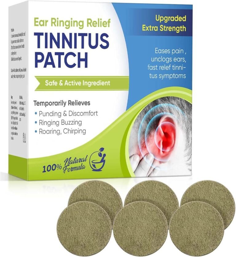 Tinnitus Relief for Ringing Ears, 50 Pcs Natural Herbal Ear