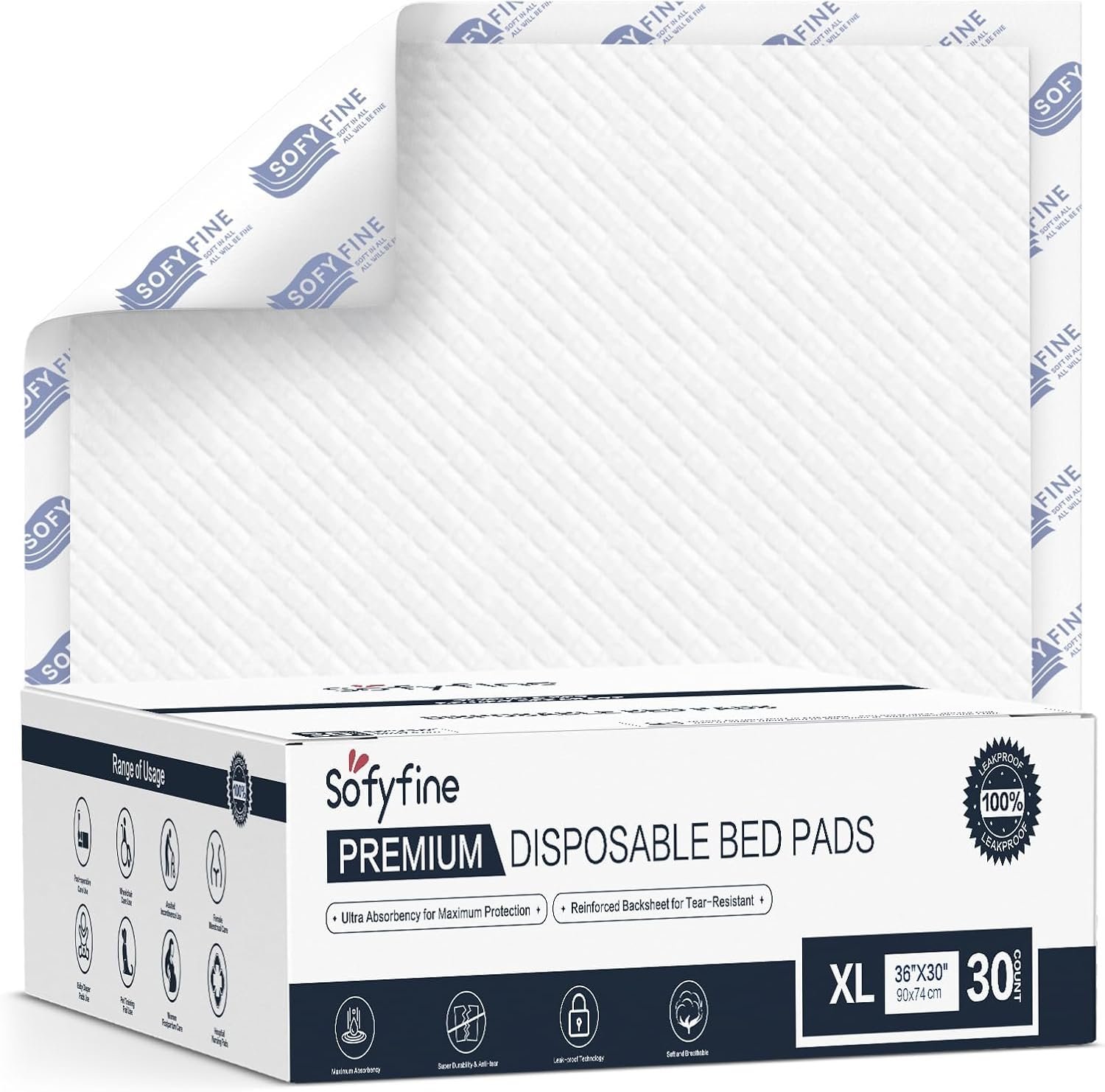 absorbent bed pads
