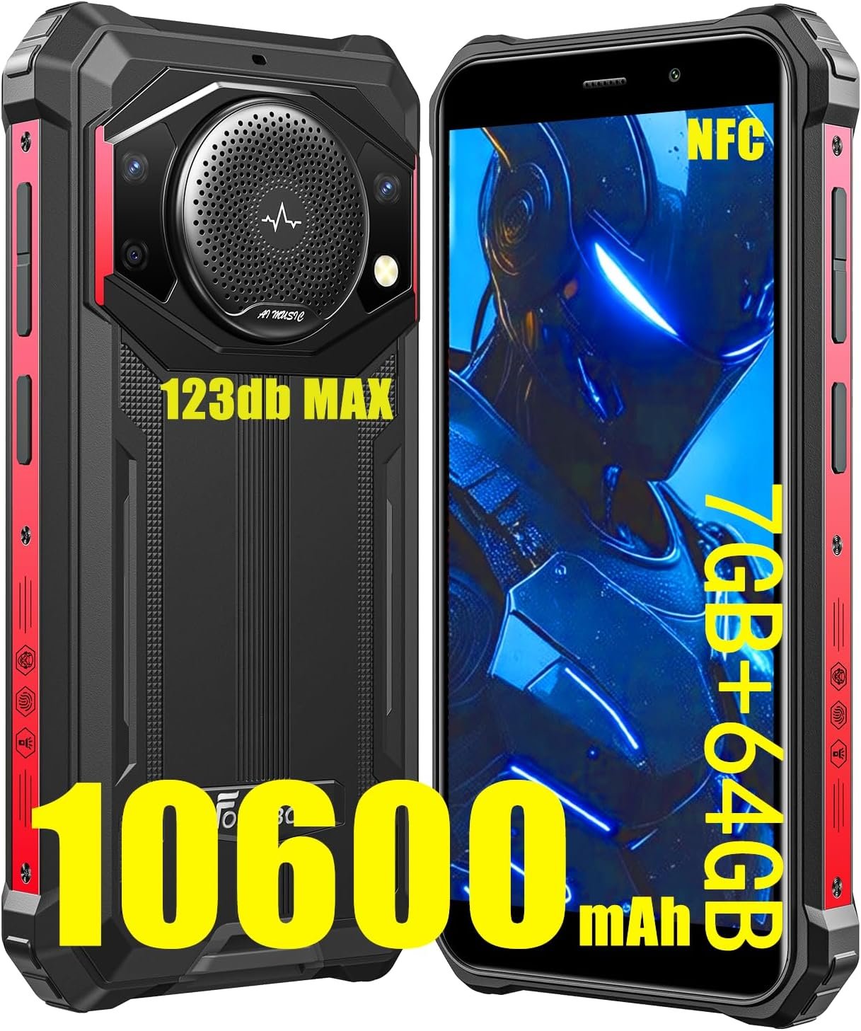 mobile phones with loud sound