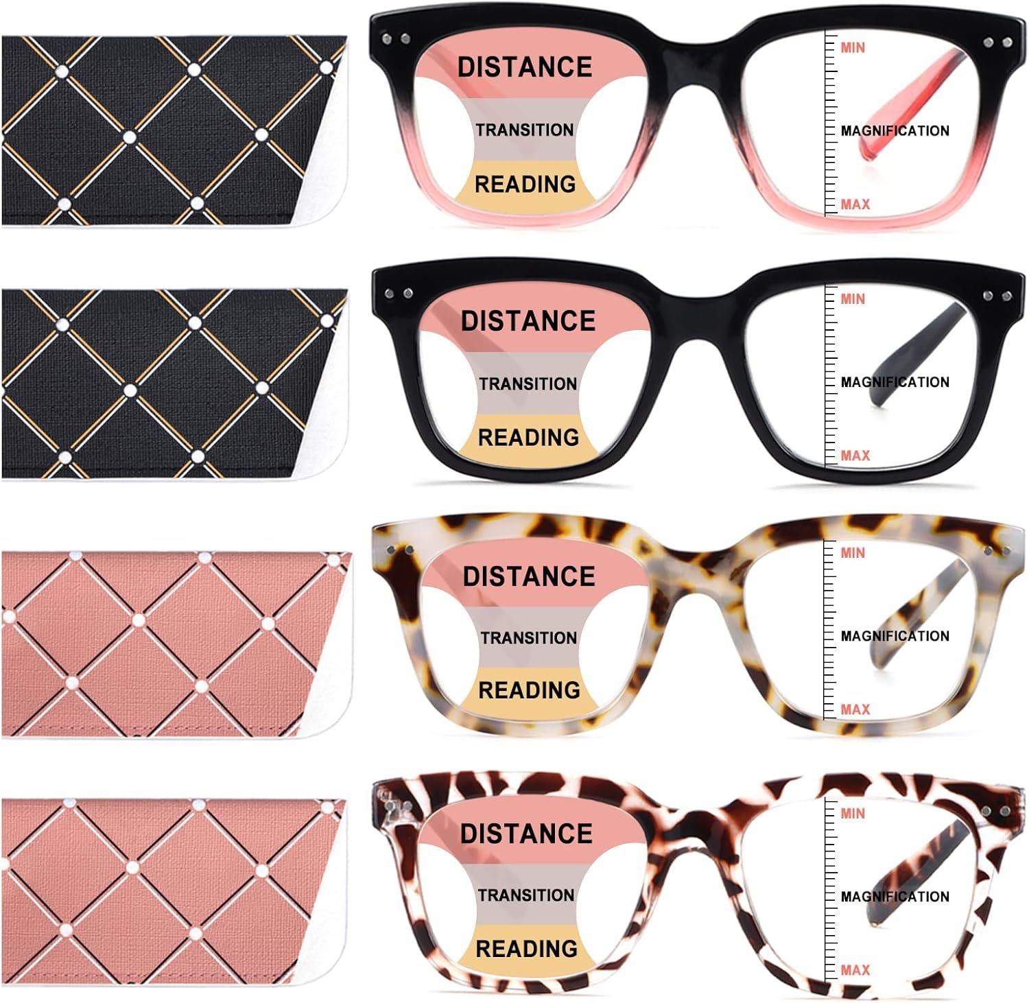 progressive reading glasses for women