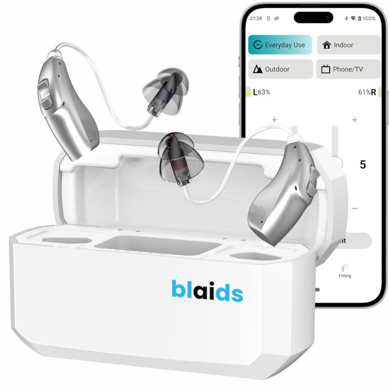Neuro Rechargeable RIC Programmable Hearing Aids for Seniors...