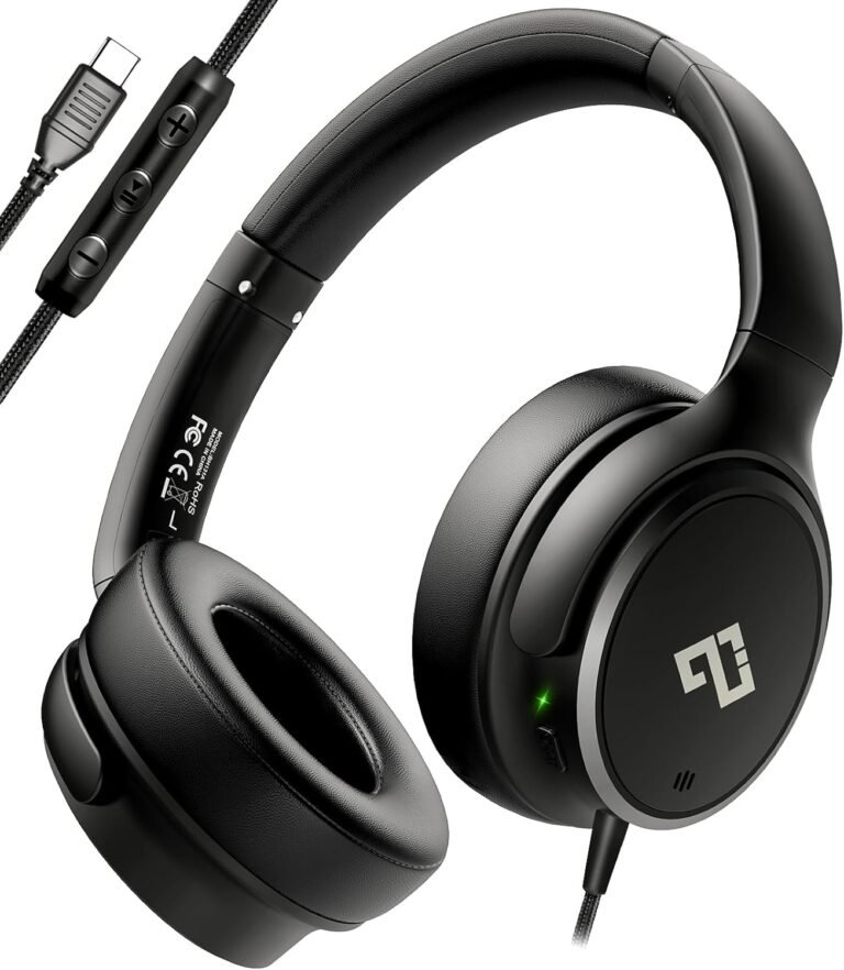 ANC headphones (active noise control)