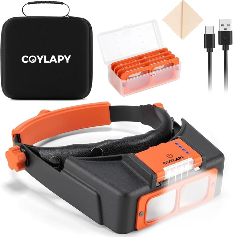 magnifying visor