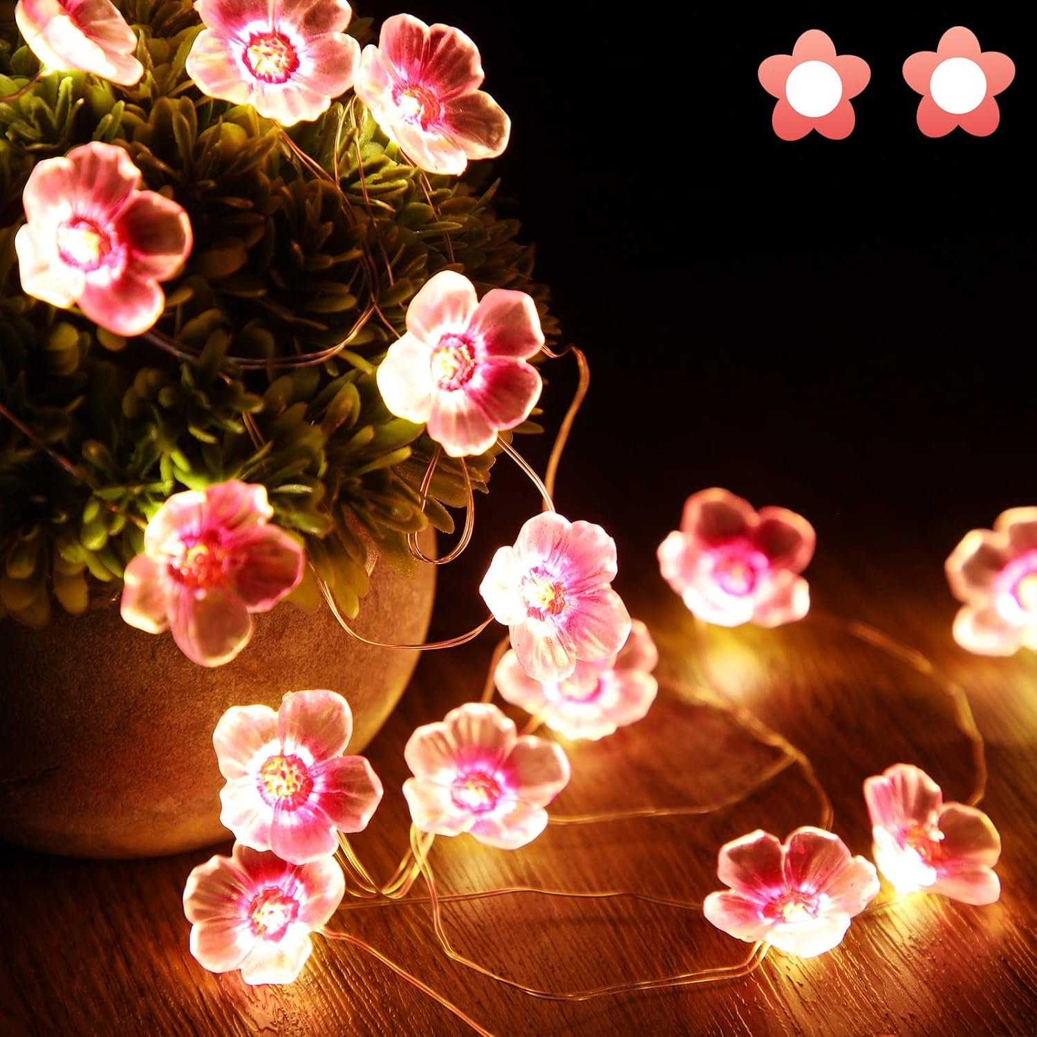 decorative string lights