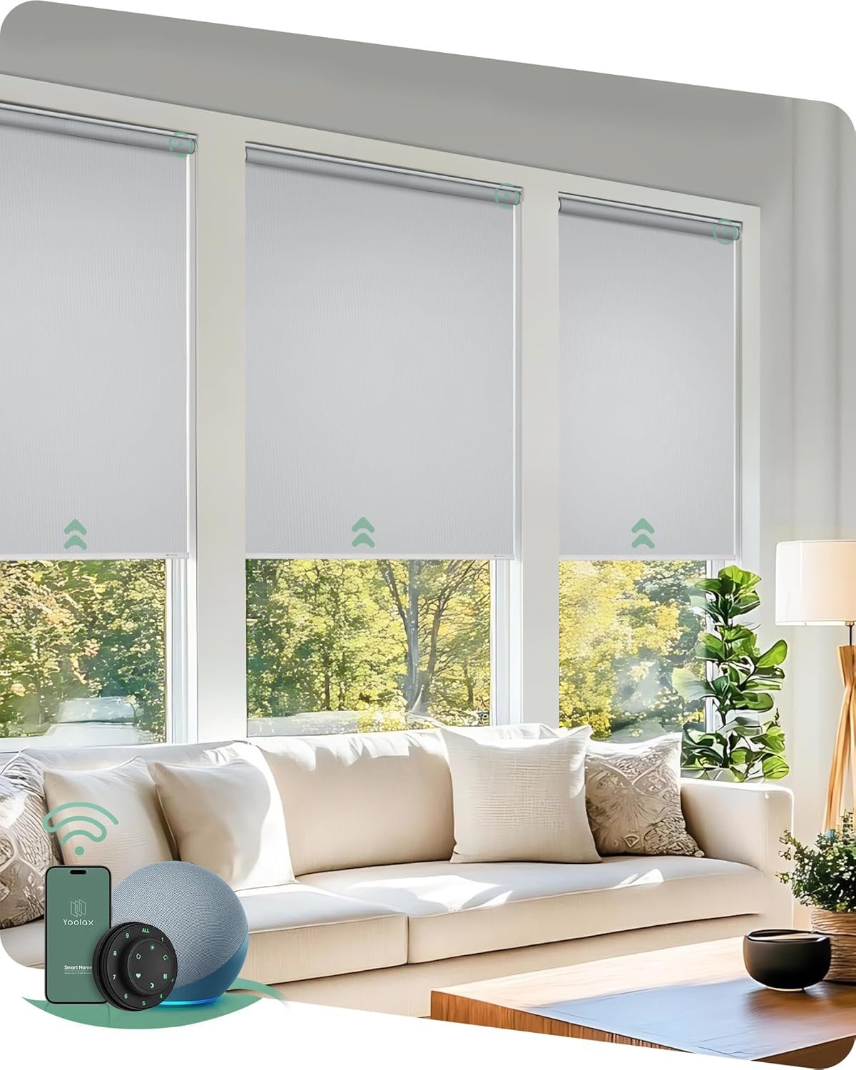 app-controlled blinds