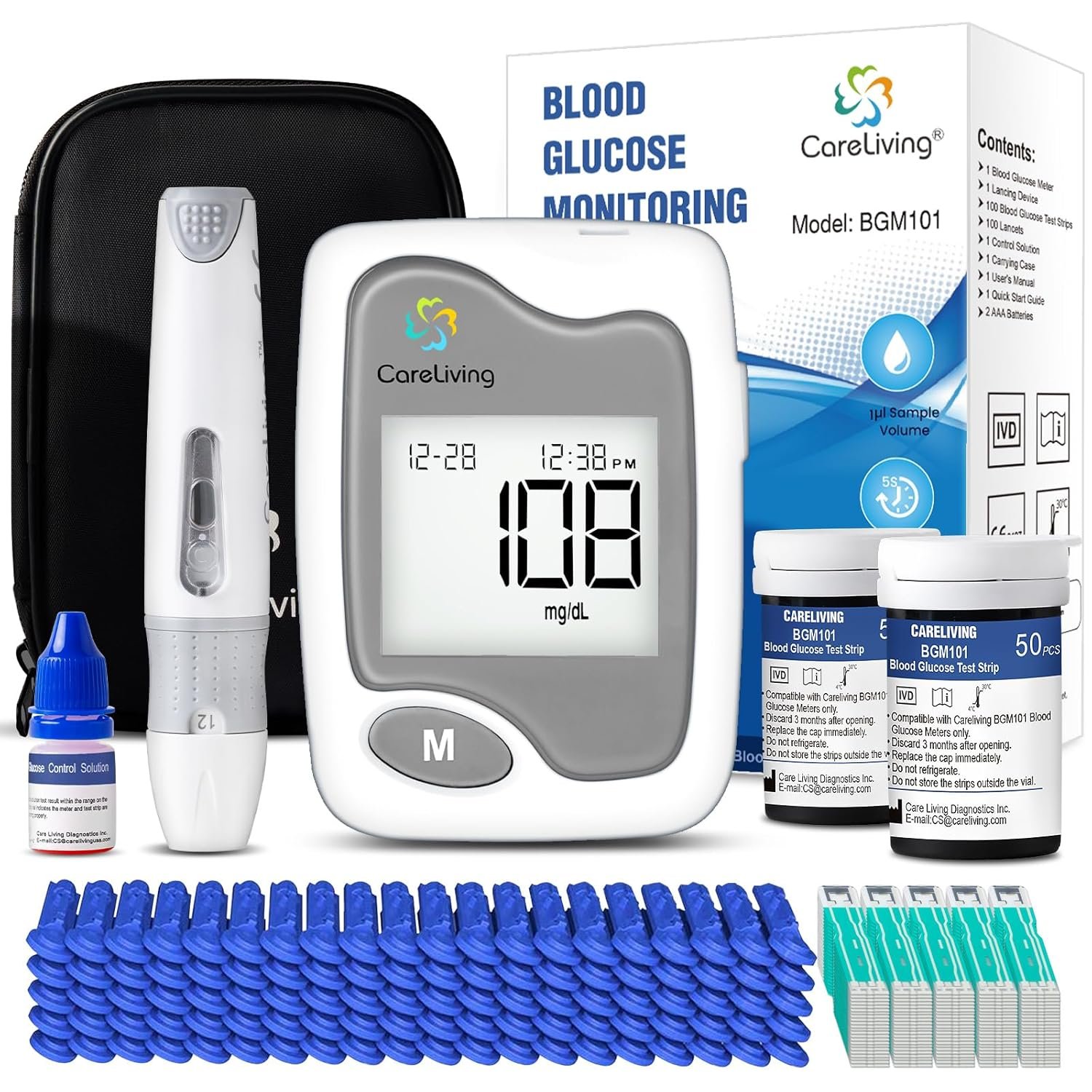 portable glucose monitors
