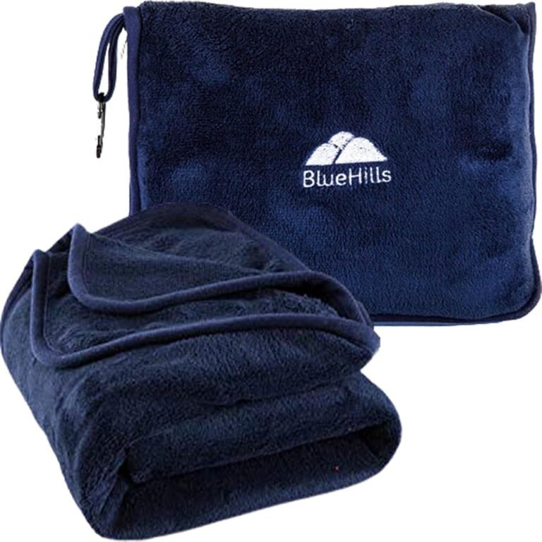 Compact travel blanket