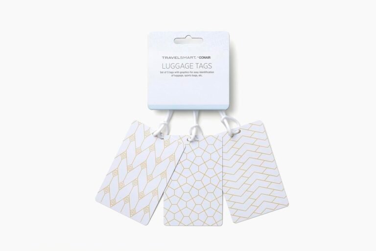 Luggage tags for flights